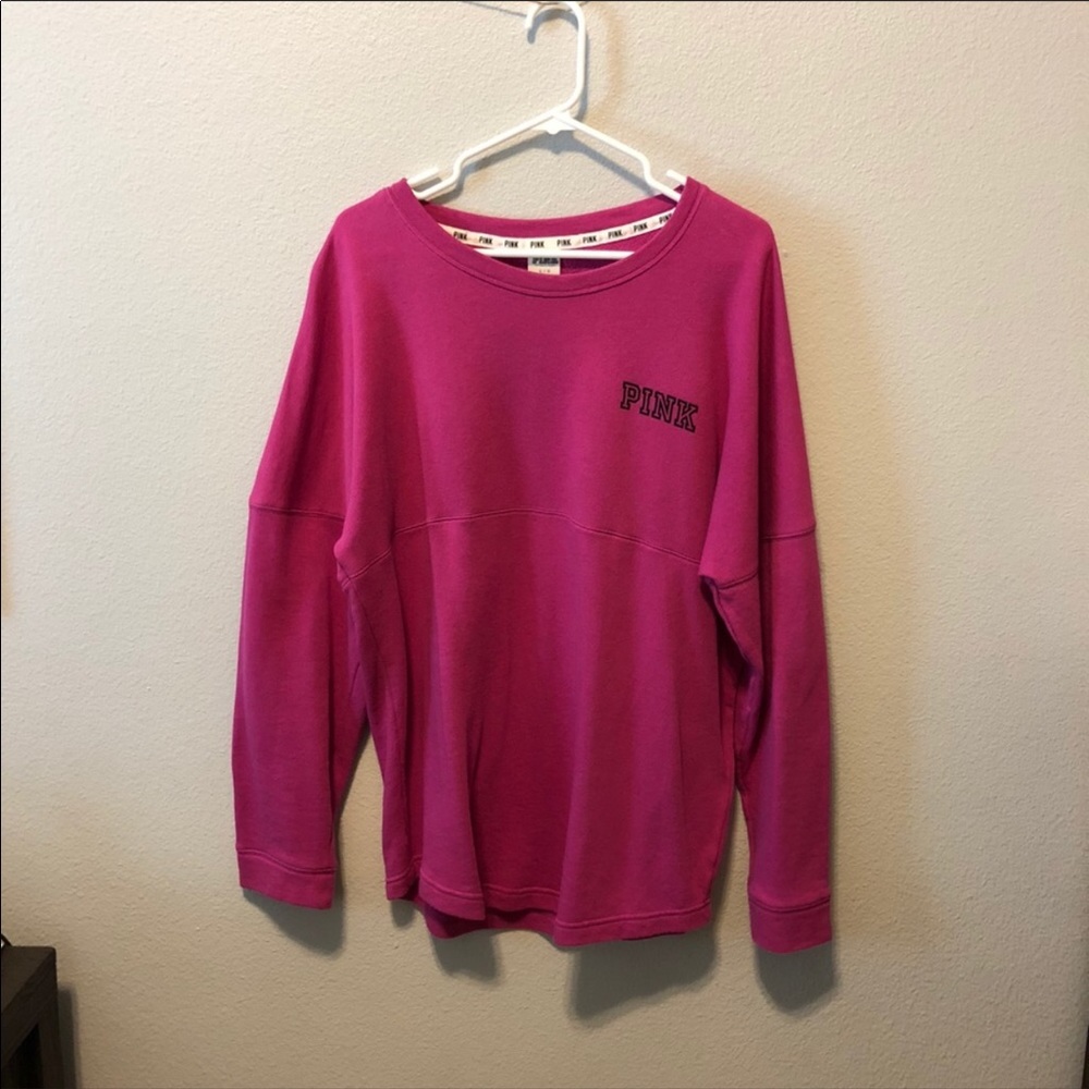 Large Victoria’s Secret pink sweatshirt